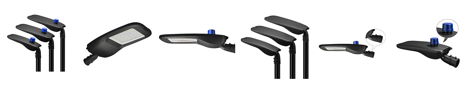 China melhor Eagle Gen2 170lm/W 30W-240W Luz de rua LED inteligente em vendas