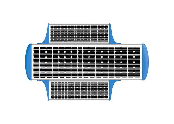 210 Lm/W 150W IP66 Integrated Intelligent Solar LED Street Light TUV CB CE SAA Approved Solar Lighting All In One Solar Powered LED Street Light Solar LED Parking Lot Light