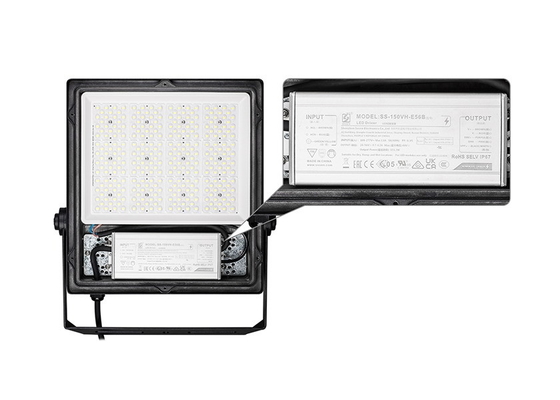 Sportlux Gen2 series 400W 180lm/W IP66 LED flood light reflector TUV ENEC CE CB SAA GMA INMETRO RETILAP certified outdoor lighting 5 years warranty
