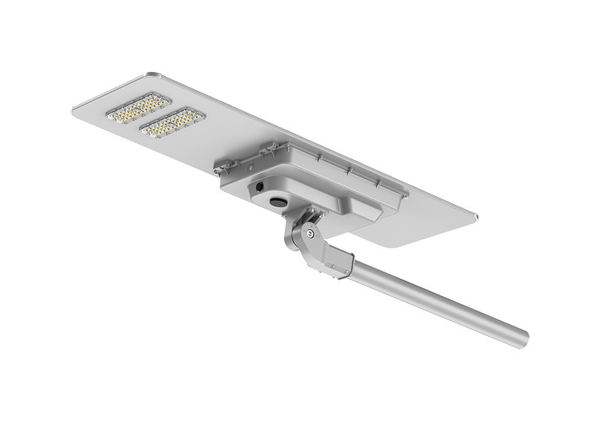220Lm/W 60W IP66 Integrated Intelligent Solar LED Street Light TUV CB CE ENEC Certified Solar Lighting All in One