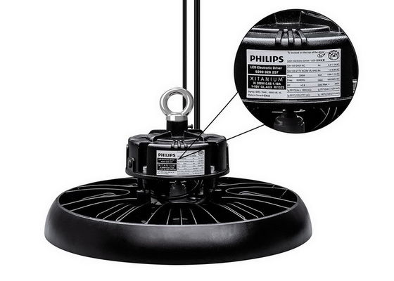 Aurora 190lm/W 200W LED Highbay Light IP65 IK10 Highbay Iluminação CB CE SAA UKCA RoHS Iluminação de Armazém aprovada